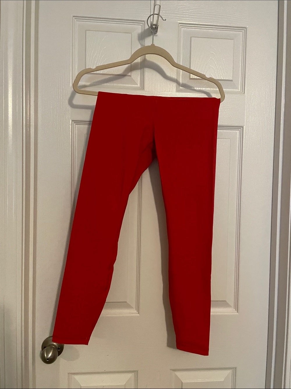 Red Leggings — Comfortable Everyday Bottoms